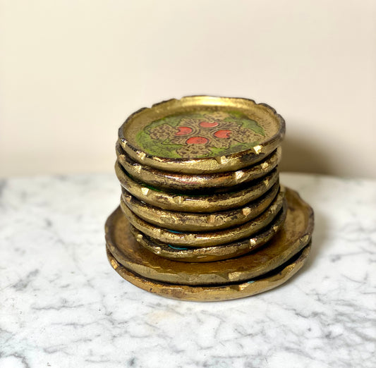 French Vintage Coaster Set