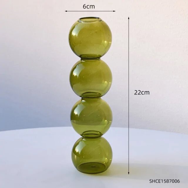 Glass Bubble Vase