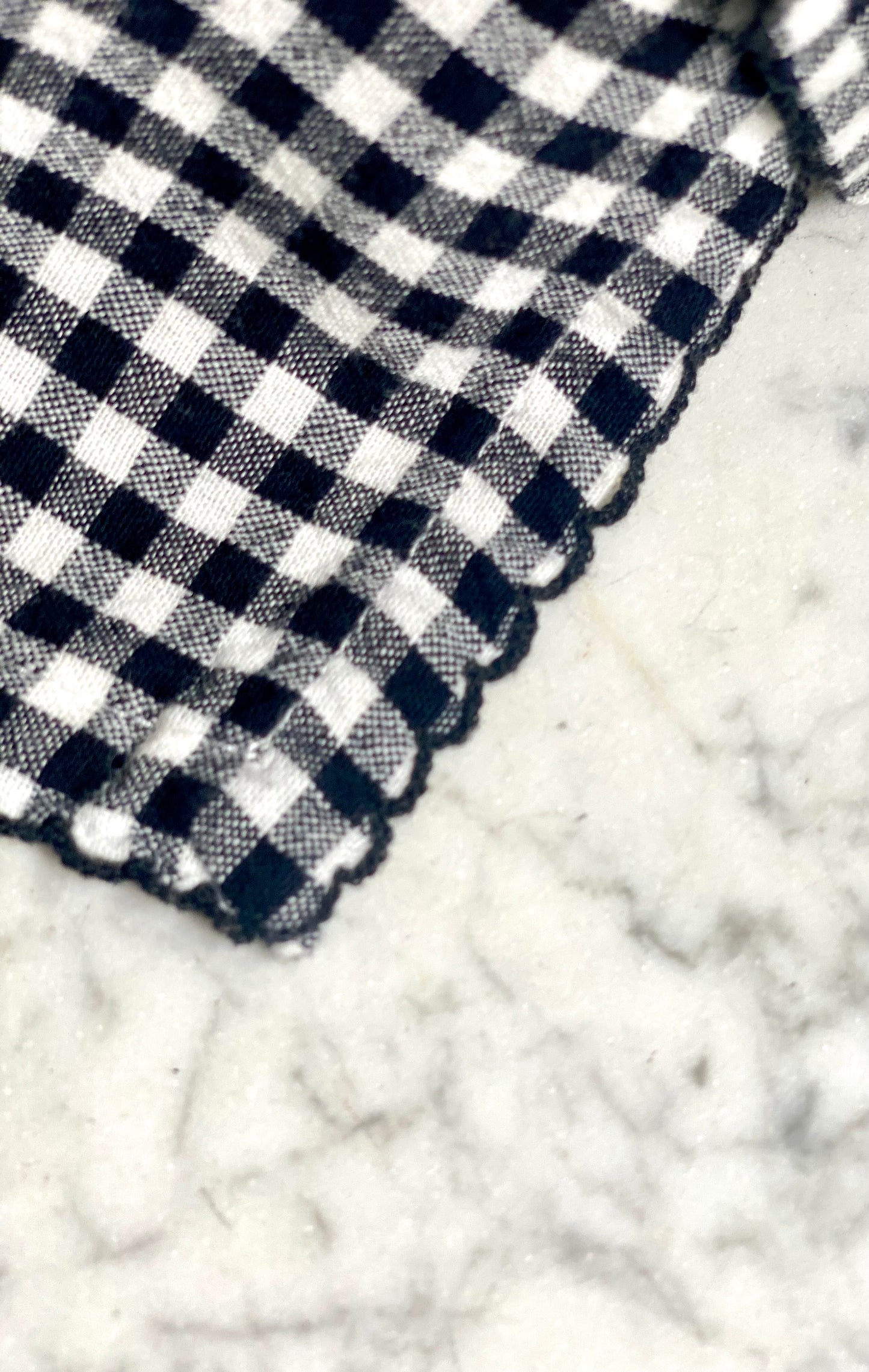 Set of 4 Gingham Napkins