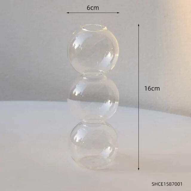 Glass Bubble Vase