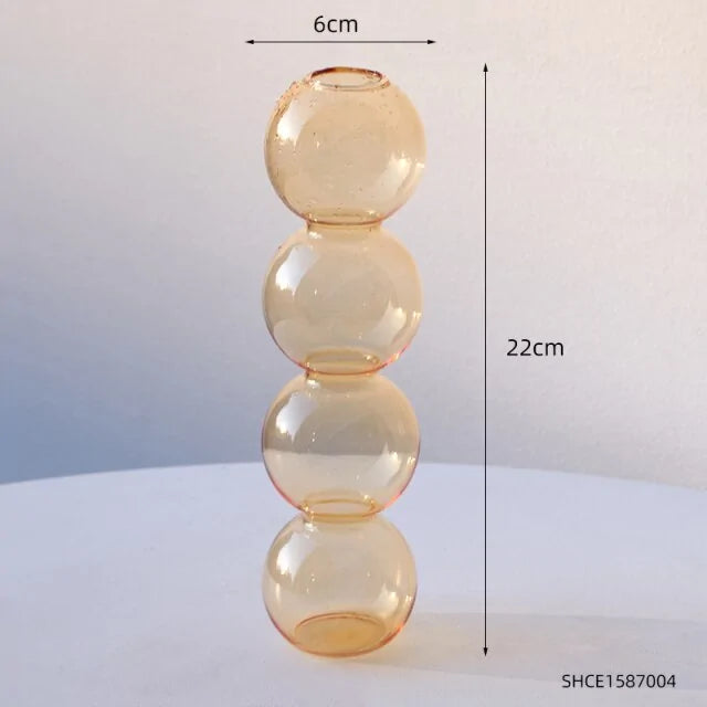 Glass Bubble Vase