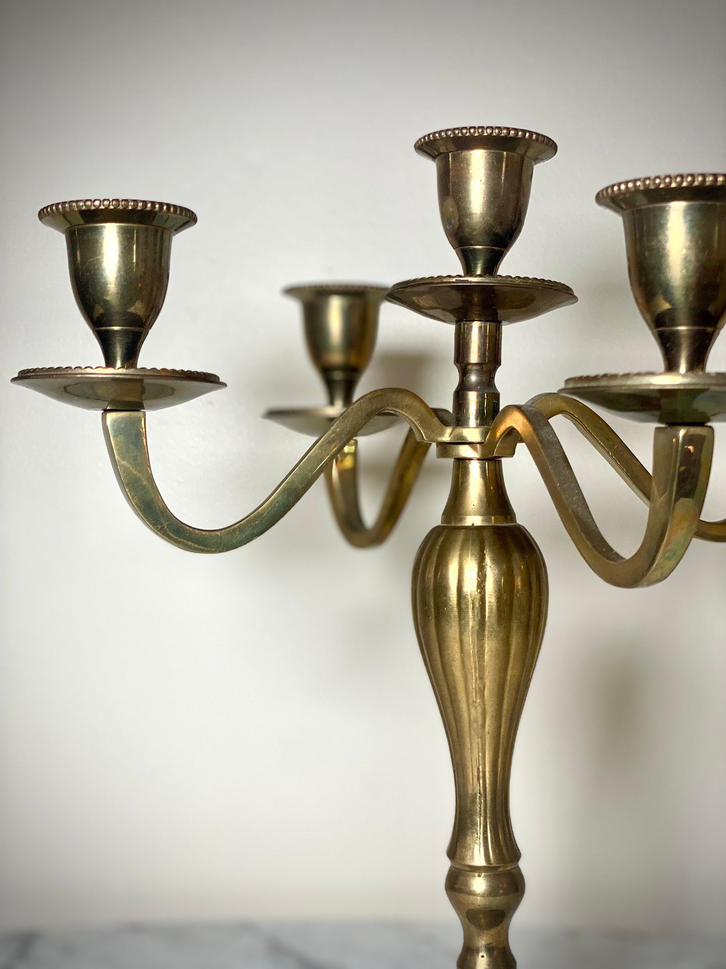 Vintage Brass Candelabra