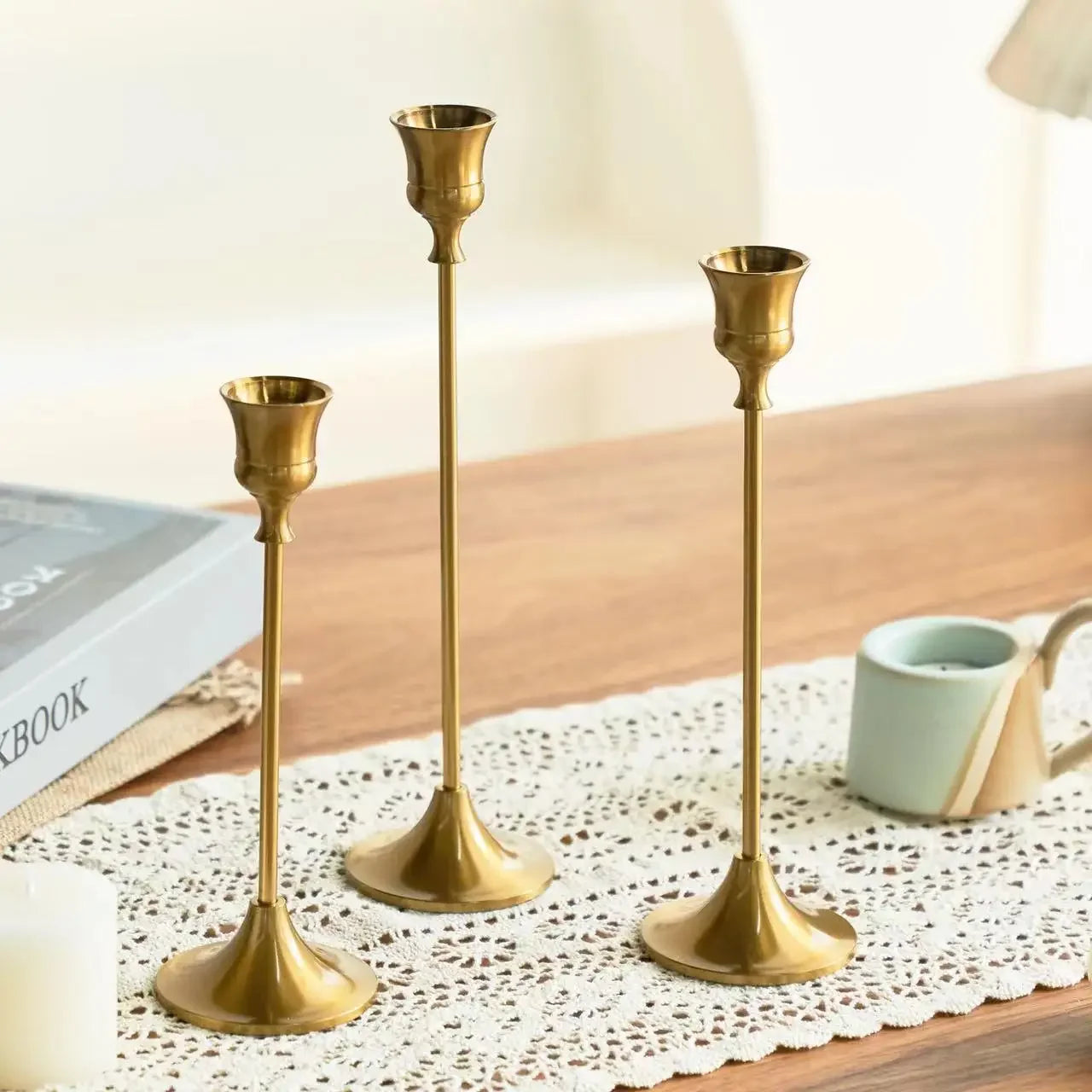 Iron Candlesticks