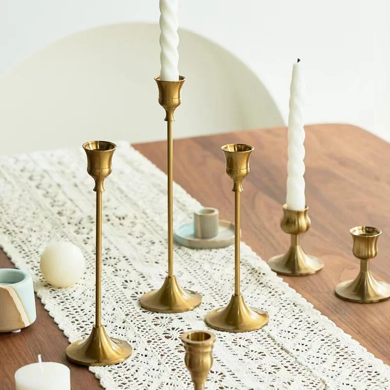 Iron Candlesticks