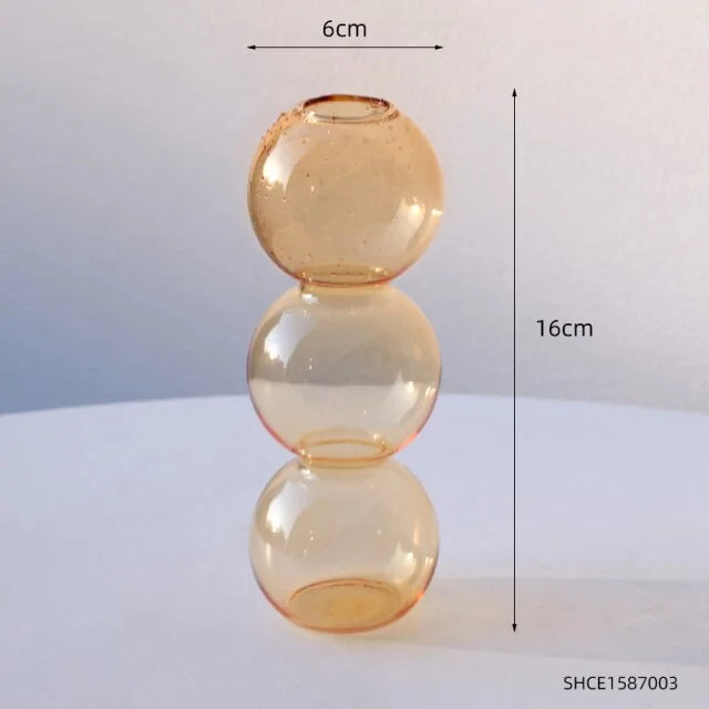 Glass Bubble Vase