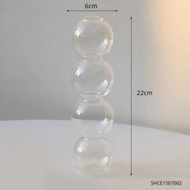 Glass Bubble Vase